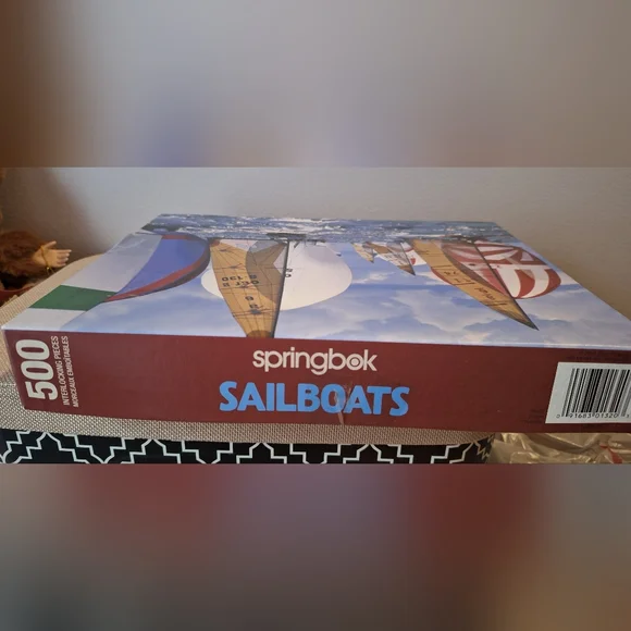 😉buy One Get One Sailboat Regatta Puzzle - Picture 2 of 2